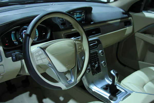 Modern car interior — Stock Photo, Image