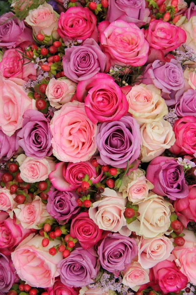 Pastel düğün çiçekleri — Stok fotoğraf