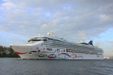 Velsen, Hollanda - 9 Mayıs 2015: Norveç Star 