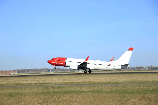 Maart, 22e 2015, Amsterdam Schiphol Airport Ln-Ngo Noorse Ai — Stockfoto