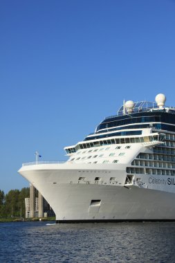 Velsen, Hollanda - 16 Mayıs 2015: Ünlü siluet
