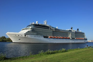Velsen, Hollanda - 16 Mayıs 2015: Ünlü siluet