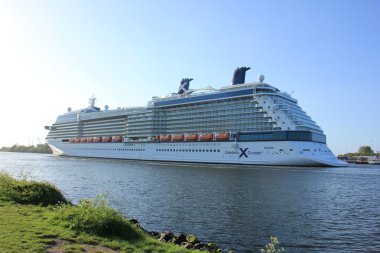 Velsen, Hollanda - 16 Mayıs 2015: Ünlü siluet