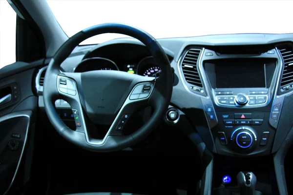 Moderne auto-interieur — Stockfoto