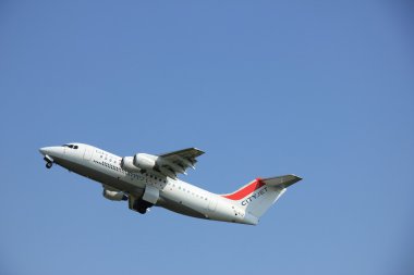 Amsterdam, Hollanda - 12 Haziran 2015: Ei-Rjz Cityjet Britis