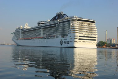 Velsen, Hollanda - 2 Temmuz 2015: Msc Splendida