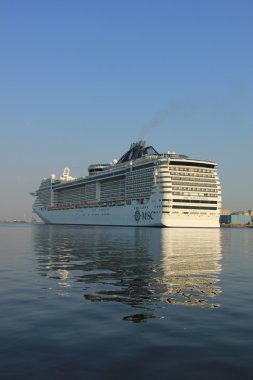Velsen, Hollanda - 2 Temmuz 2015: Msc Splendida