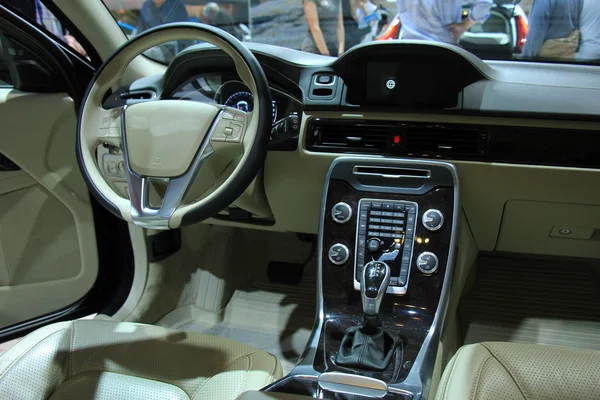 Modern car interior — Stock Photo, Image