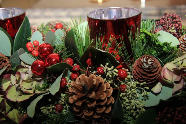 Christmas centerpiece — Stock Photo, Image