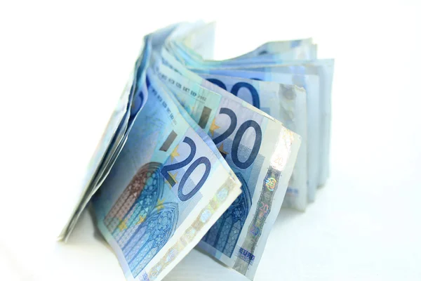 20 euro banknotes — Stock Photo, Image