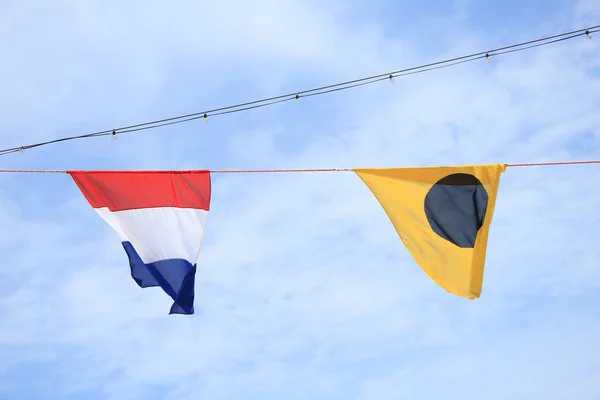 Colorful signal flags — Stock Photo, Image