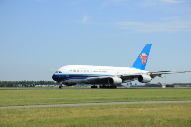 Amsterdam, Hollanda - 7 Ağustos 2015: B-6137 Çin Souther