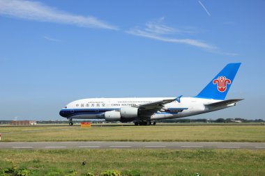 Amsterdam, Hollanda - 7 Ağustos 2015: B-6137 Çin Souther