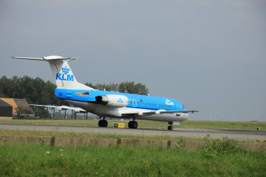 Amsterdam, The Netherlands - August 10 2015: PH-KZI KLM Cityhopp