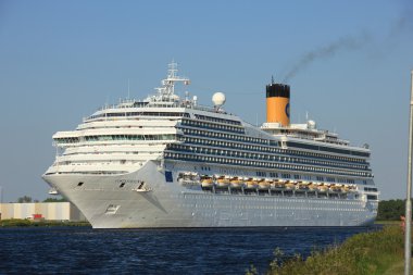 Velsen, Hollanda - 11 Haziran 2015: Costa Fortuna