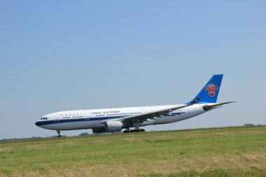 Amsterdam, The Netherlands - June 12 2015: B-6515 China Southern