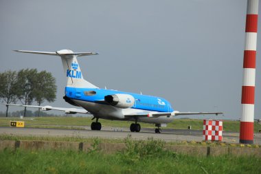 Amsterdam, The Netherlands - August 10 2015: PH-KZI KLM Cityhopp