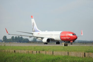 Amsterdam, Hollanda - 10 Ağustos 2015: Ln-Ngc Norveç Bo