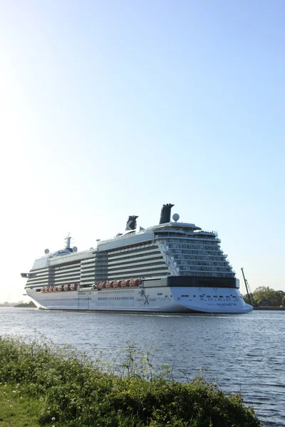 Velsen, The Netherlands - May 16 2015: Celebrity Silhouette — Stock Photo, Image
