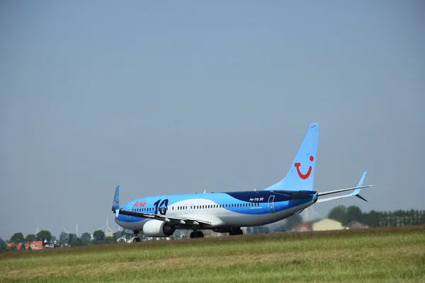 Amsterdam, The Netherlands - June 12 2015: PH-TFB Arke Boeing 73 — Stock Photo, Image