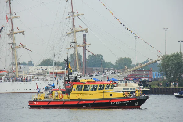 Velsen, The Netherlands - August 19 2015: Sail Amsterdam 2015 — Stock Photo, Image