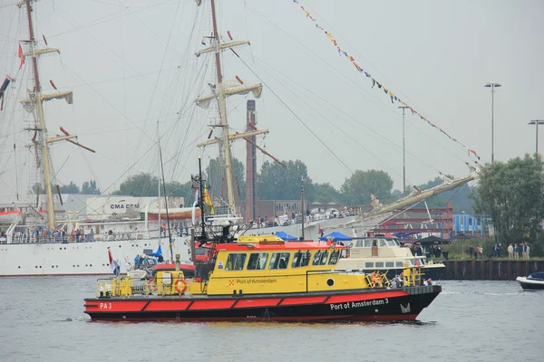 Velsen, Holanda - 19 de agosto de 2015: Vela Amsterdam 2015 — Fotografia de Stock