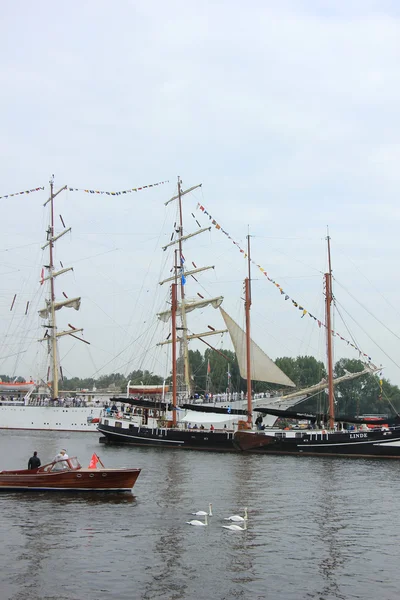 Velsen, Holanda - 19 de agosto de 2015: Vela Amsterdam 2015 — Fotografia de Stock