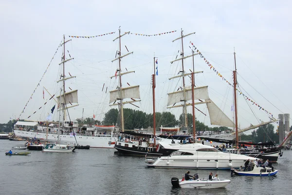 Velsen, The Netherlands - August 19 2015: Sail Amsterdam 2015 — Stock Photo, Image