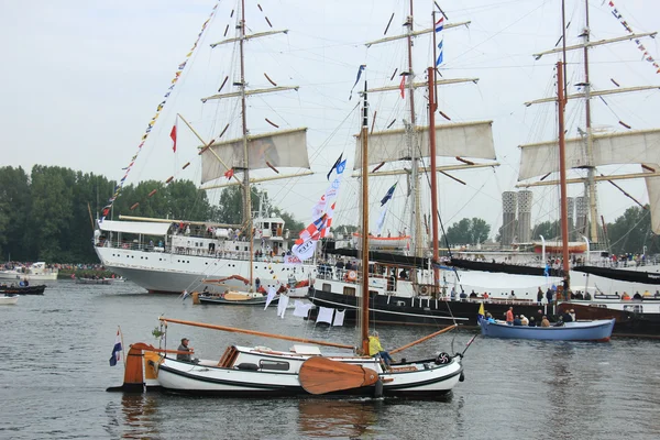 Velsen, Holanda - 19 de agosto de 2015: Vela Amsterdam 2015 — Fotografia de Stock