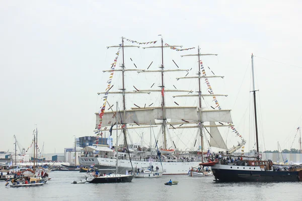 Velsen, The Netherlands - August 19 2015: Sail Amsterdam 2015 — Stock Photo, Image