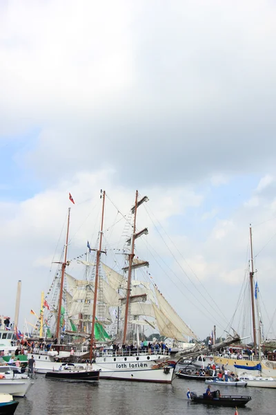 Velsen, Holandia - 19 sierpnia 2015: Sail Amsterdam 2015 — Zdjęcie stockowe