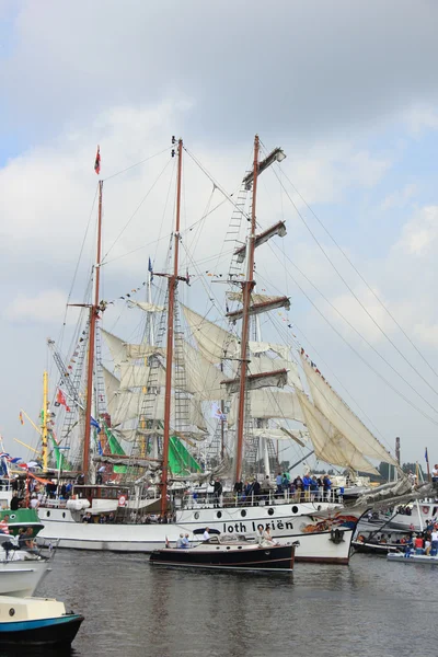 Velsen, The Netherlands - August 19 2015: Sail Amsterdam 2015 — Stock Photo, Image