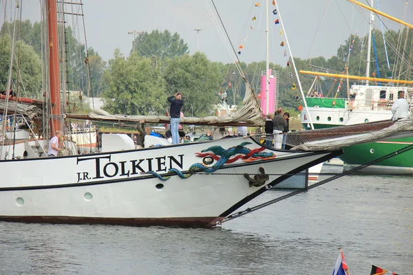 Velsen, Nederland - 19 augustus 2015: Sail Amsterdam 2015 — Stockfoto