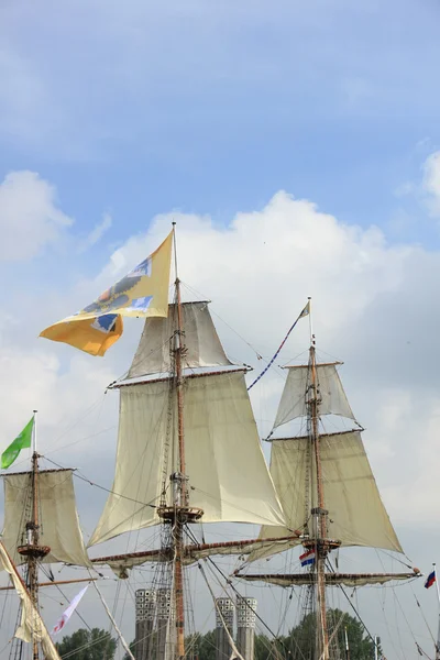 Velsen, The Netherlands - August 19 2015: Sail Amsterdam 2015 — Stock Photo, Image