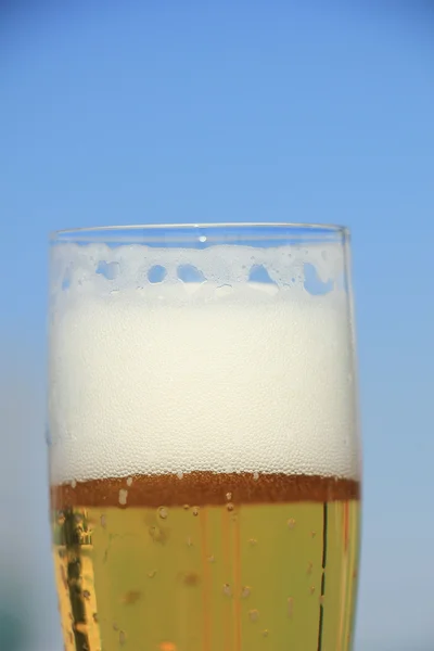 Ett glas öl — Stockfoto