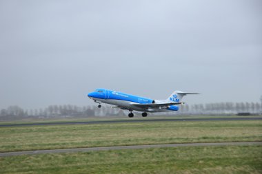 Mart, 27 2015, Amsterdam Schiphol Havaalanı Ph-Kzm KIM Cityhop