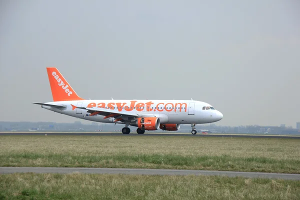 March, 24th 2015, Amsterdam Schiphol Airport  G-EZDZ easyJet Air Stock Image