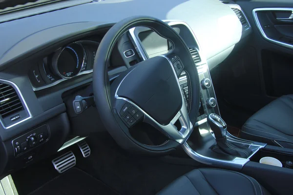 Moderne auto-interieur — Stockfoto