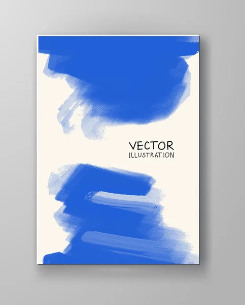 Fundo abstrato cor azul . —  Vetores de Stock