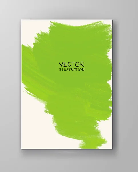 Fundo abstrato cor verde . — Vetor de Stock