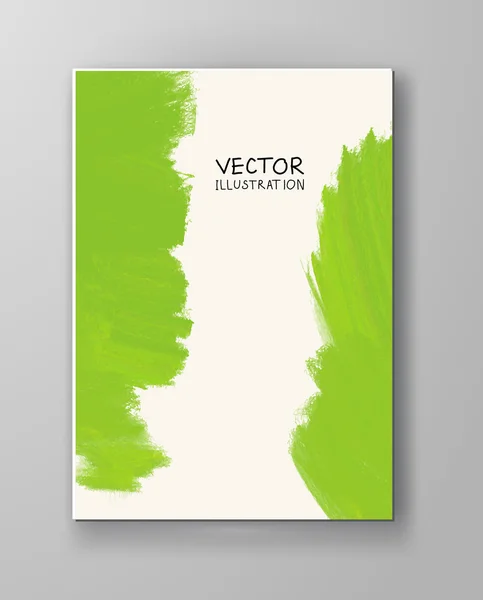 Fundo abstrato cor verde . — Vetor de Stock