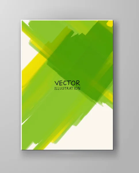 Абстрактный зеленый цвет фона . — стоковый вектор