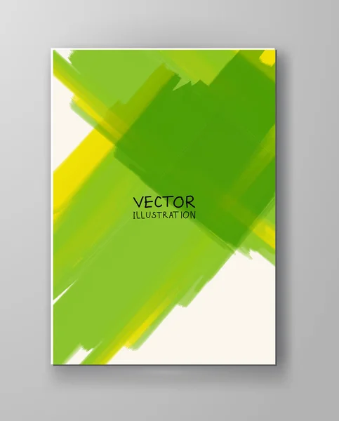 Fundo abstrato cor verde . — Vetor de Stock