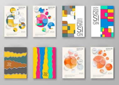 Dizi soyut tasarım şablonu.