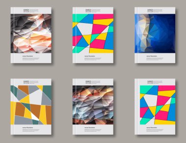 Dizi soyut tasarım şablonu.