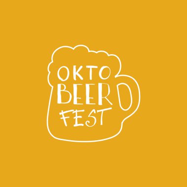 Octoberfest. Tatil vektör çizim