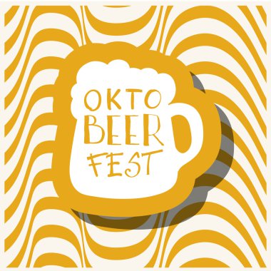Octoberfest. Tatil vektör çizim