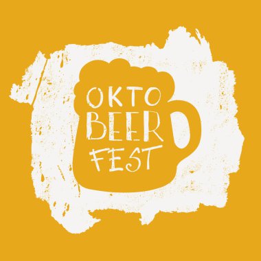 Octoberfest. Tatil vektör çizim