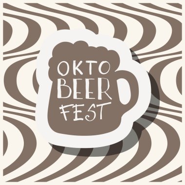 Octoberfest. Tatil vektör çizim