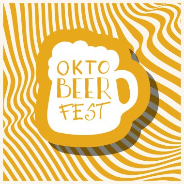 Octoberfest. Tatil vektör çizim